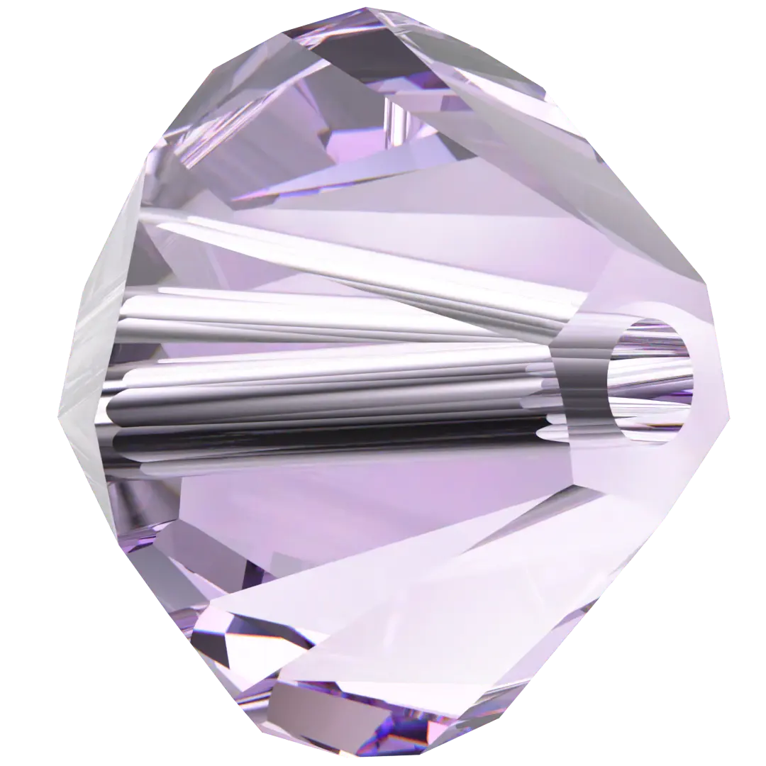 Swarovski Crystal Beads Bicone (5328) Violet - Bluestreak Crystals