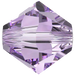 Swarovski Crystal Beads Bicone (5328) Violet - Bluestreak Crystals