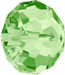 Serinity Crystal Beads Briolette (5040) Peridot - Bluestreak Crystals