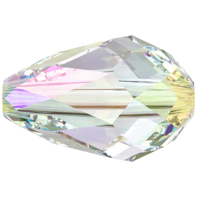 Swarovski Crystal Beads Drop (5500) Crystal Shimmer 2X - Bluestreak Crystals