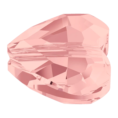 Swarovski Crystal Beads Love (5741) Blush Rose - Bluestreak Crystals