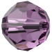 Swarovski Crystal Beads Round (5000) Amethyst - Bluestreak Crystals
