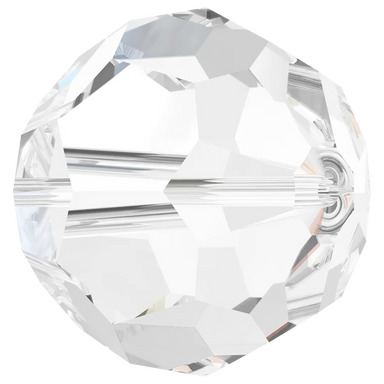 Swarovski Crystal Beads Round (5000) Crystal - Bluestreak Crystals