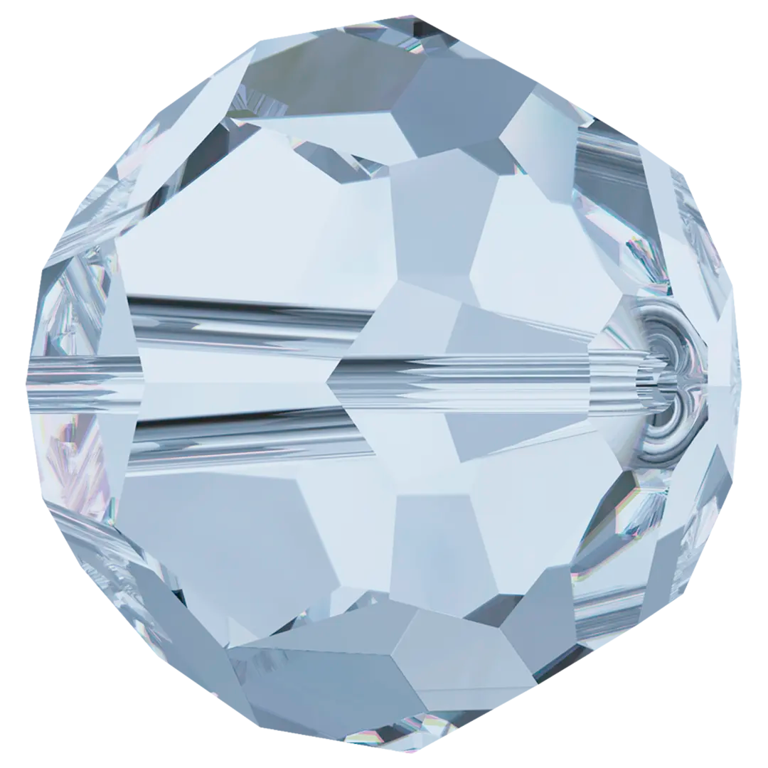 Swarovski Crystal Beads Round (5000) Crystal Blue Shade - Bluestreak Crystals