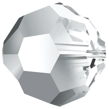 Swarovski Crystal Beads Round (5000) Crystal Light Chrome - Bluestreak Crystals