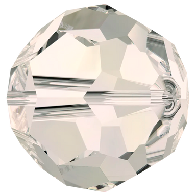 Swarovski Crystal Beads Round (5000) Crystal Moonlight - Bluestreak Crystals