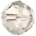 Swarovski Crystal Beads Round (5000) Crystal Moonlight - Bluestreak Crystals