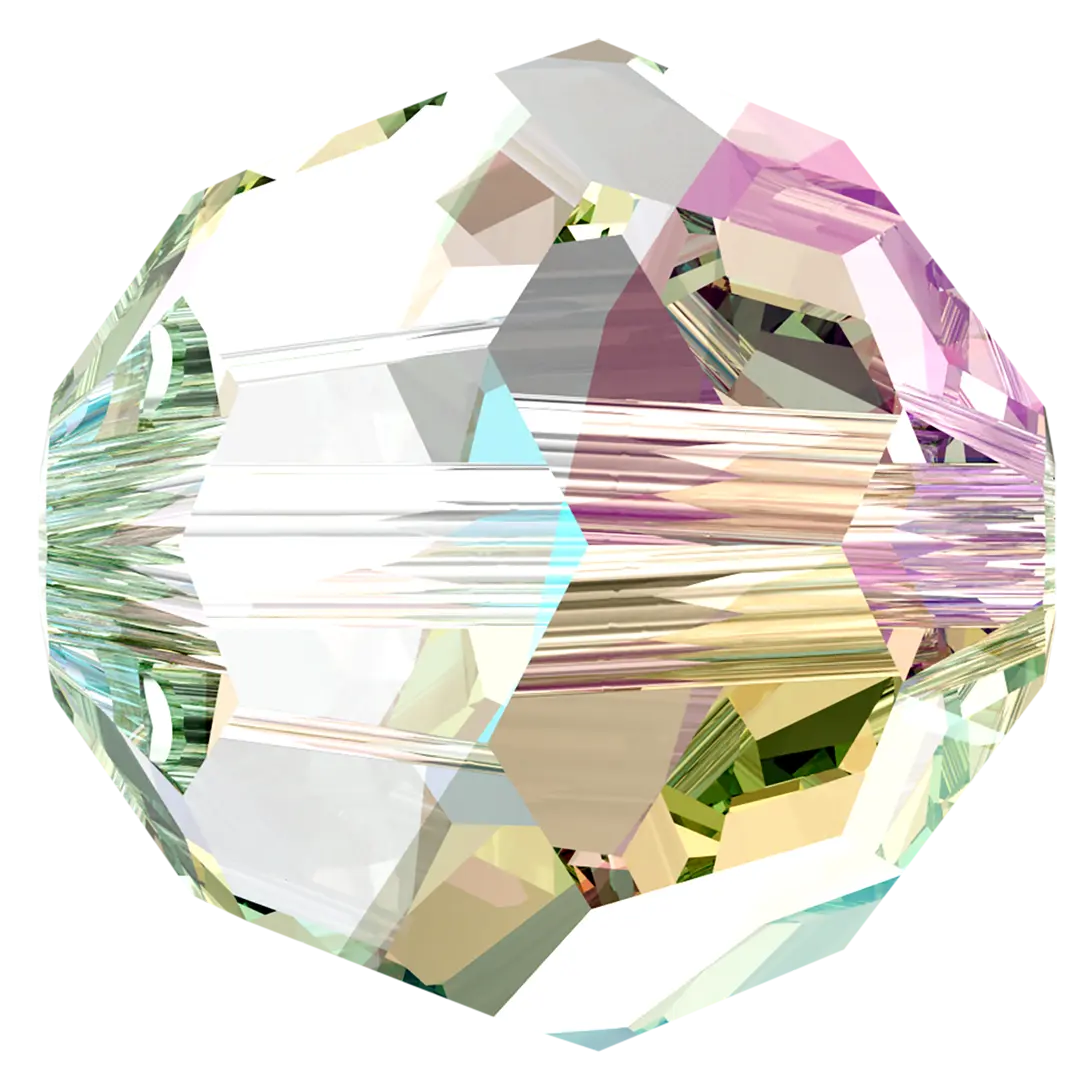 Swarovski Crystal Beads Round (5000) Crystal Shimmer - Bluestreak Crystals
