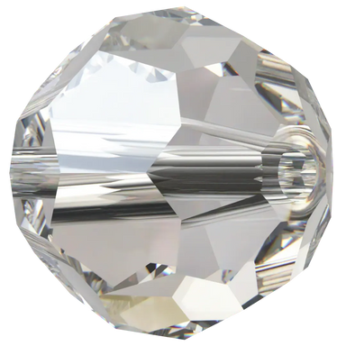 Swarovski Crystal Beads Round (5000) Crystal Silver Shade - Bluestreak Crystals