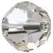 Swarovski Crystal Beads Round (5000) Crystal Silver Shade - Bluestreak Crystals