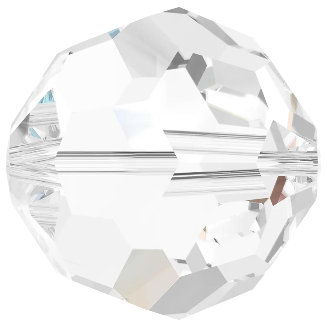 Swarovski Crystal Beads Round (5000) Crystal - Bluestreak Crystals
