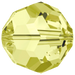 Swarovski Crystal Beads Round (5000) Jonquil - Bluestreak Crystals