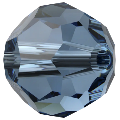 Swarovski Crystal Beads Round (5000) Montana - Bluestreak Crystals