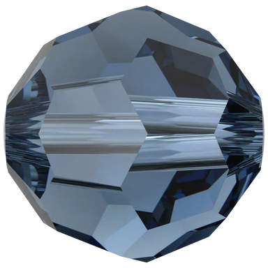 Swarovski Crystal Beads Round (5000) Montana - Bluestreak Crystals