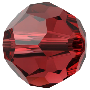 Swarovski Crystal Beads Round (5000) Siam - Bluestreak Crystals