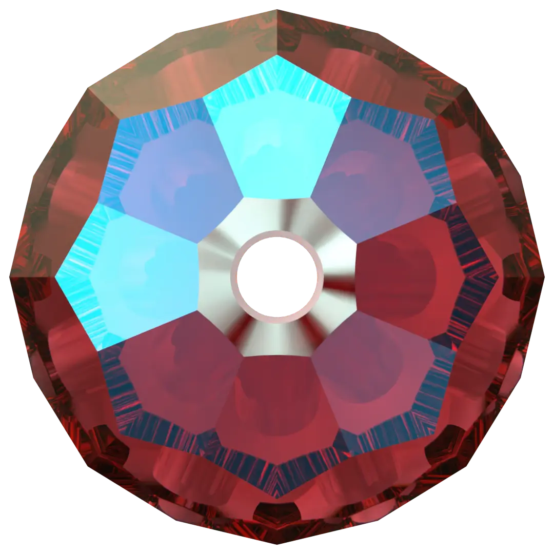 Swarovski Crystal Beads Round (5000) Siam Shimmer - Bluestreak Crystals