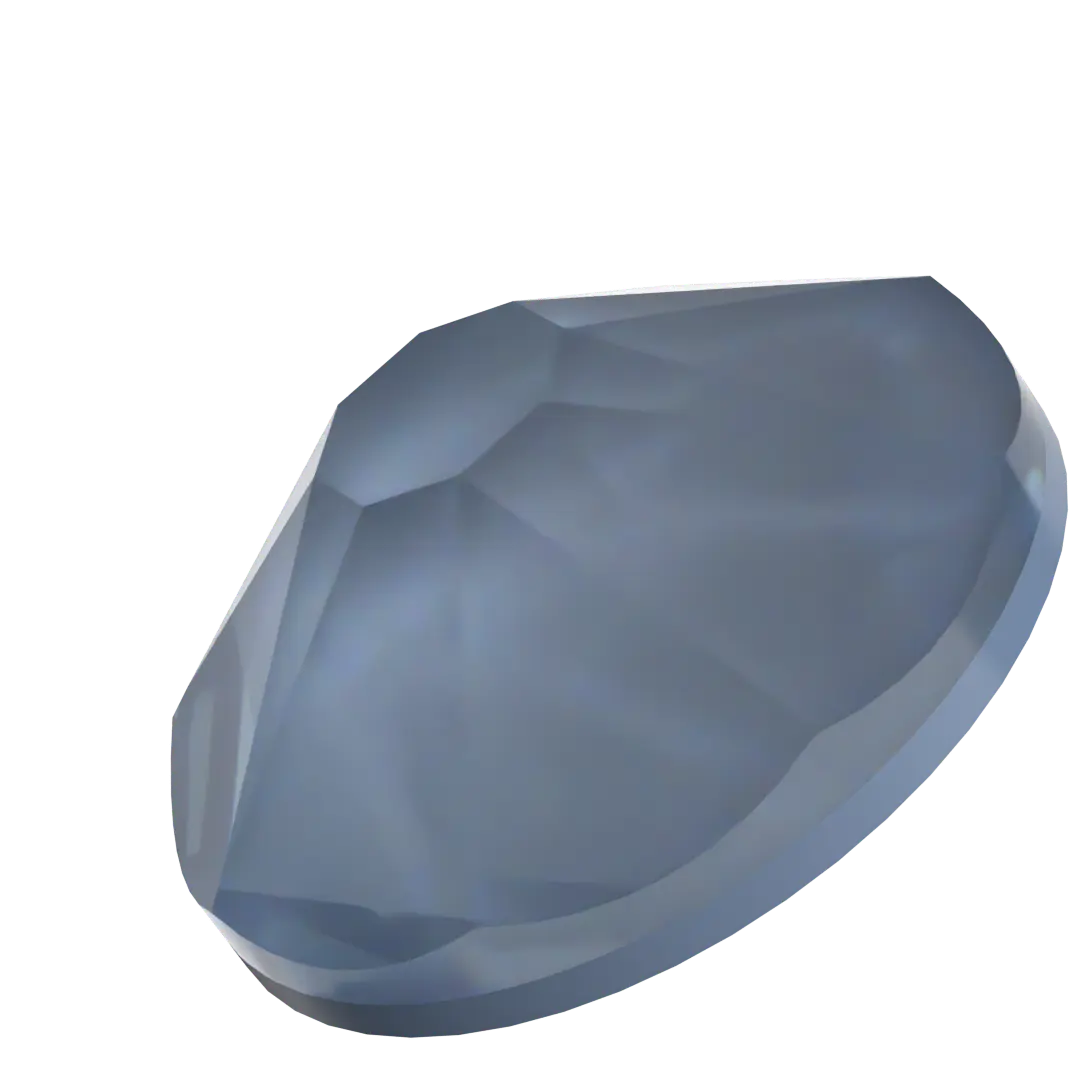 Swarovski Flat Back Crystals Non Hotfix (2000, 2058 & 2088) Crystal Denim Ignite UNFOILED - Bluestreak Crystals