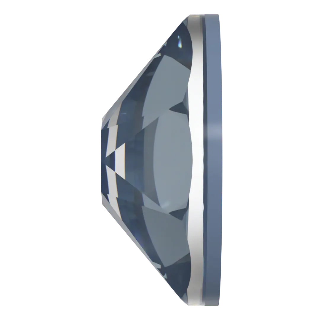 Swarovski Flat Back Crystals Non Hotfix (2000, 2058 & 2088) Crystal Denim Ignite UNFOILED - Bluestreak Crystals