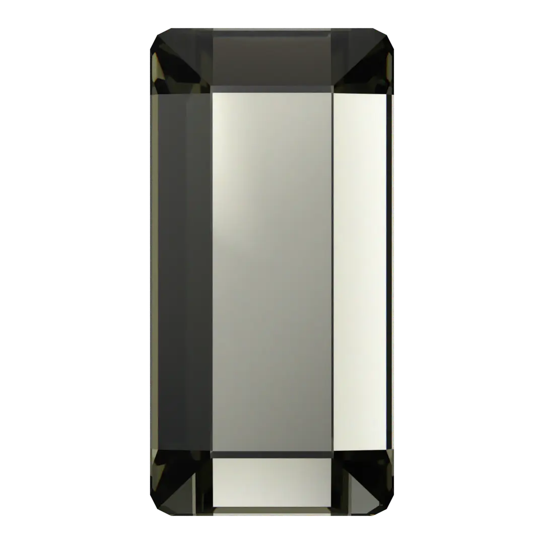 Serinity Flat Back Crystals Non Hotfix Baguette (2510) Black Diamond - Bluestreak Crystals