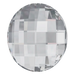 Swarovski Flat Back Crystals Non Hotfix Chessboard Circle (2035) Crystal - Bluestreak Crystals