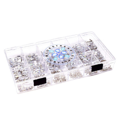 Swarovski Flat Back Crystals Non Hotfix Mega Mix Crystal - Bluestreak Crystals
