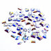 Swarovski Flat Back Crystals Non Hotfix Mini Shapes Mix CRYSTAL AB - Bluestreak Crystals
