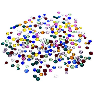 Swarovski Flat Back Crystals Non Hotfix Mix Rainbow - Bluestreak Crystals