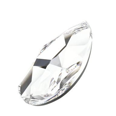 Swarovski Flat Back Crystals Non Hotfix Pear (2303) Crystal - Bluestreak Crystals