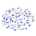 Swarovski Flat Back Crystals Non Hotfix Shapes Mix CRYSTAL AB - Bluestreak Crystals