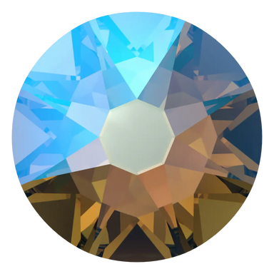 Swarovski Hotfix Flat Back Crystals (2000, 2038 & 2078) Black Diamond Shimmer - Bluestreak Crystals