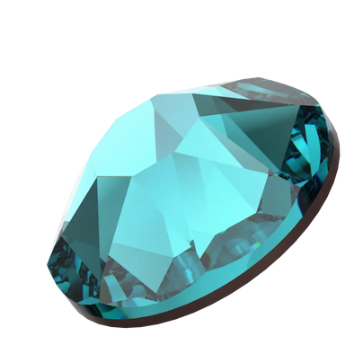 Swarovski Hotfix Flat Back Crystals (2000, 2038 & 2078) Blue Zircon - Bluestreak Crystals