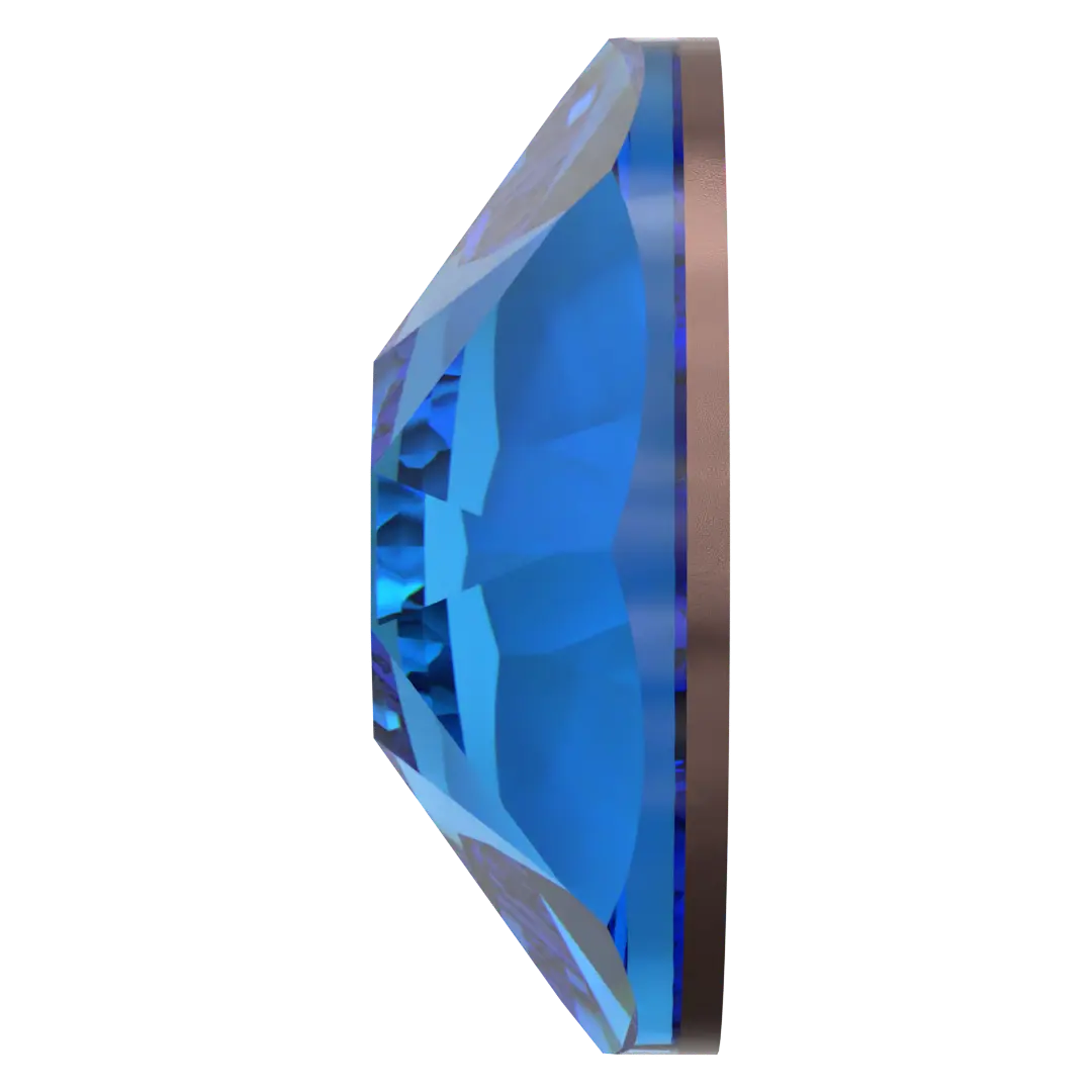 Swarovski Hotfix Flat Back Crystals (2000, 2038 & 2078) Capri Blue - Bluestreak Crystals