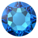Swarovski Hotfix Flat Back Crystals (2000, 2038 & 2078) Capri Blue - Bluestreak Crystals