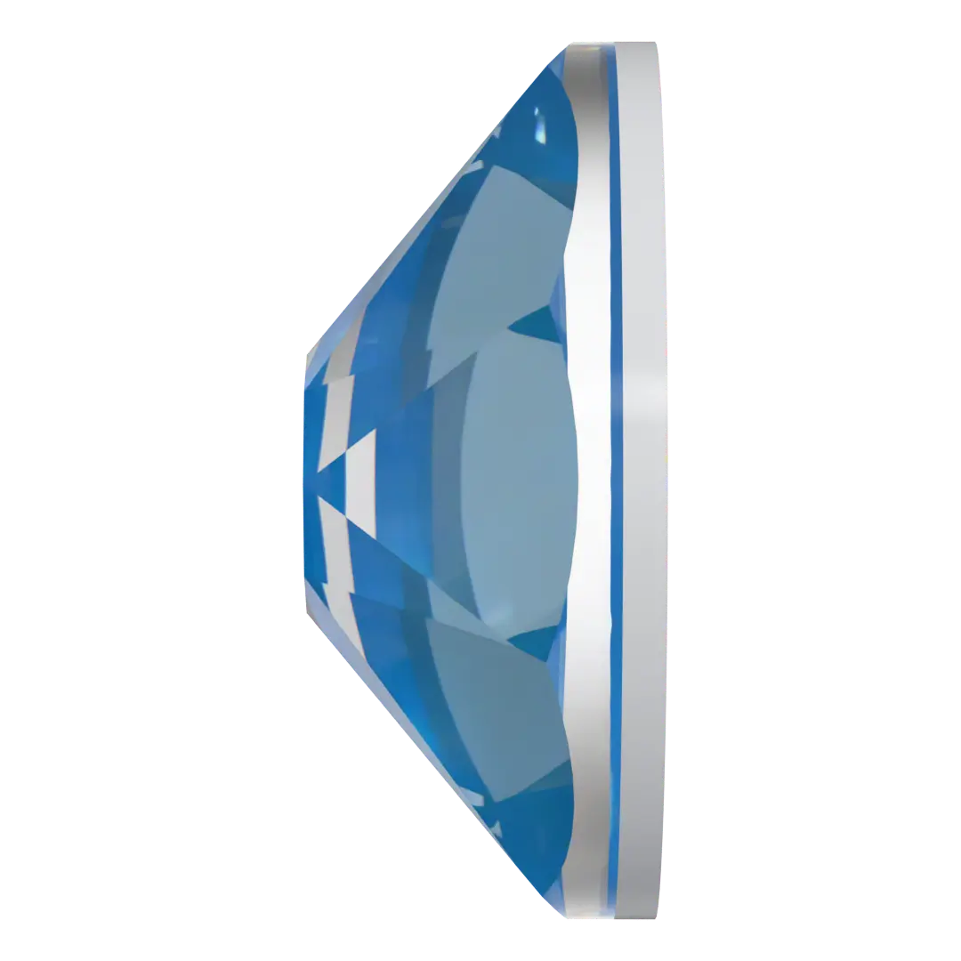 Swarovski Hotfix Flat Back Crystals (2000, 2038 & 2078) Crystal Electric Blue - Bluestreak Crystals