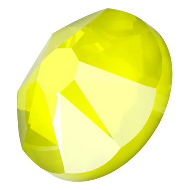 Swarovski Hotfix Flat Back Crystals (2000, 2038 & 2078) Crystal Electric Yellow - Bluestreak Crystals