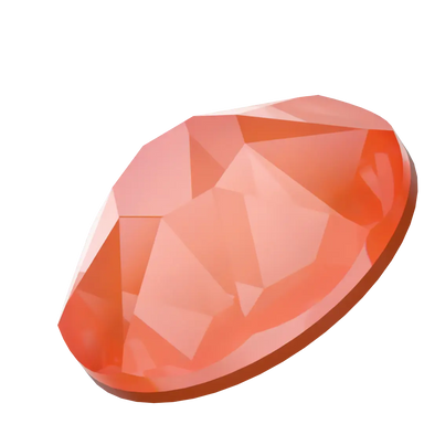 Swarovski Hotfix Flat Back Crystals (2000, 2038 & 2078) Crystal Orange Ignite - Bluestreak Crystals