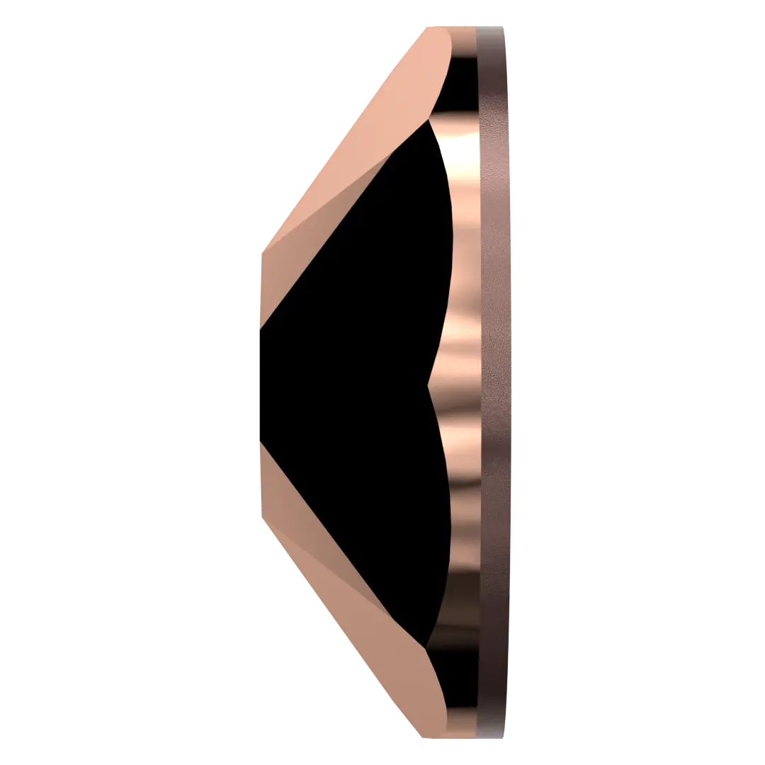 Swarovski Hotfix Flat Back Crystals (2000, 2038 & 2078) Crystal Rose Gold - Bluestreak Crystals