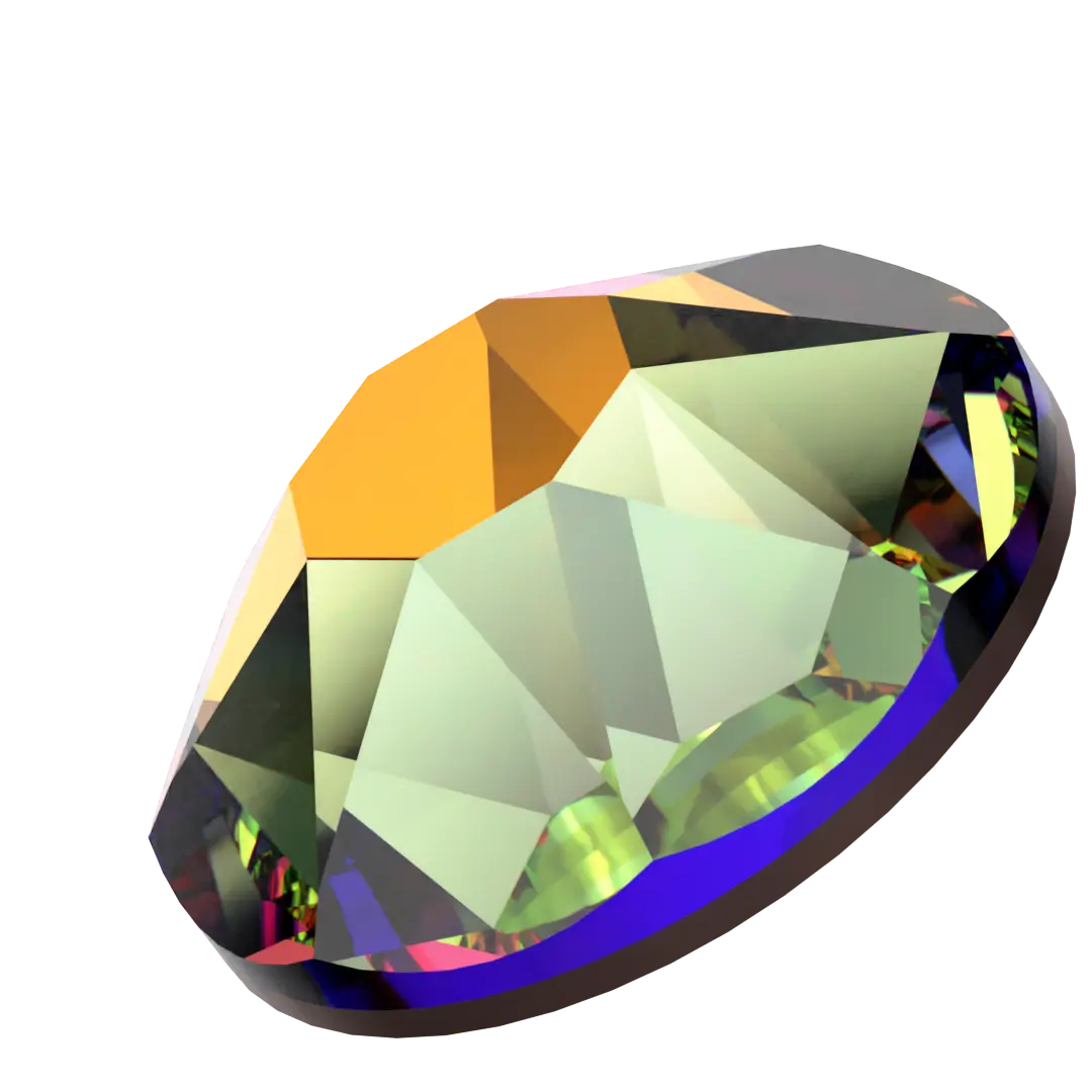 Swarovski Hotfix Flat Back Crystals (2000, 2038 & 2078) Crystal Volcano - Bluestreak Crystals