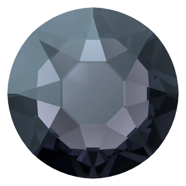 Swarovski Hotfix Flat Back Crystals (2000, 2038 & 2078) Graphite Nightfall - Bluestreak Crystals