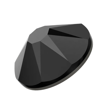 Swarovski Hotfix Flat Back Crystals (2000, 2038 & 2078) Jet - Bluestreak Crystals