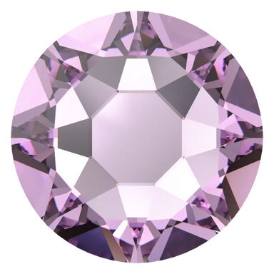Swarovski Hotfix Flat Back Crystals (2000, 2038 & 2078) Light Amethyst - Bluestreak Crystals