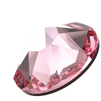 Swarovski Hotfix Flat Back Crystals (2000, 2038 & 2078) Light Rose - Bluestreak Crystals