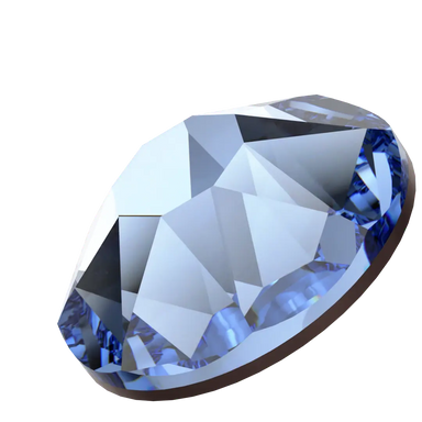 Swarovski Hotfix Flat Back Crystals (2000, 2038 & 2078) Light Sapphire - Bluestreak Crystals