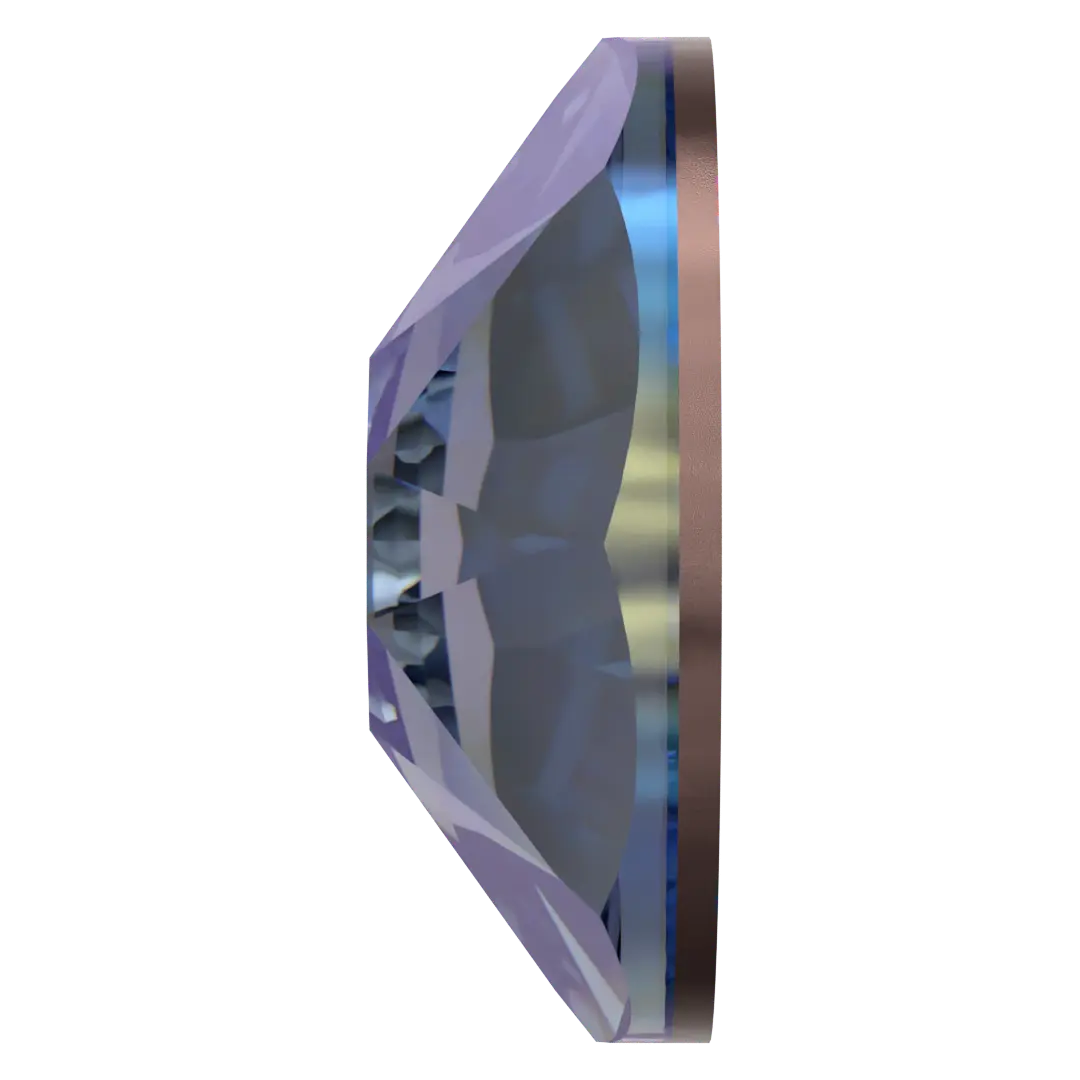 Swarovski Hotfix Flat Back Crystals (2000, 2038 & 2078) Light Sapphire Shimmer - Bluestreak Crystals