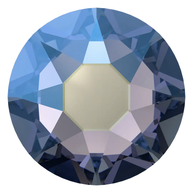 Swarovski Hotfix Flat Back Crystals (2000, 2038 & 2078) Light Sapphire Shimmer - Bluestreak Crystals