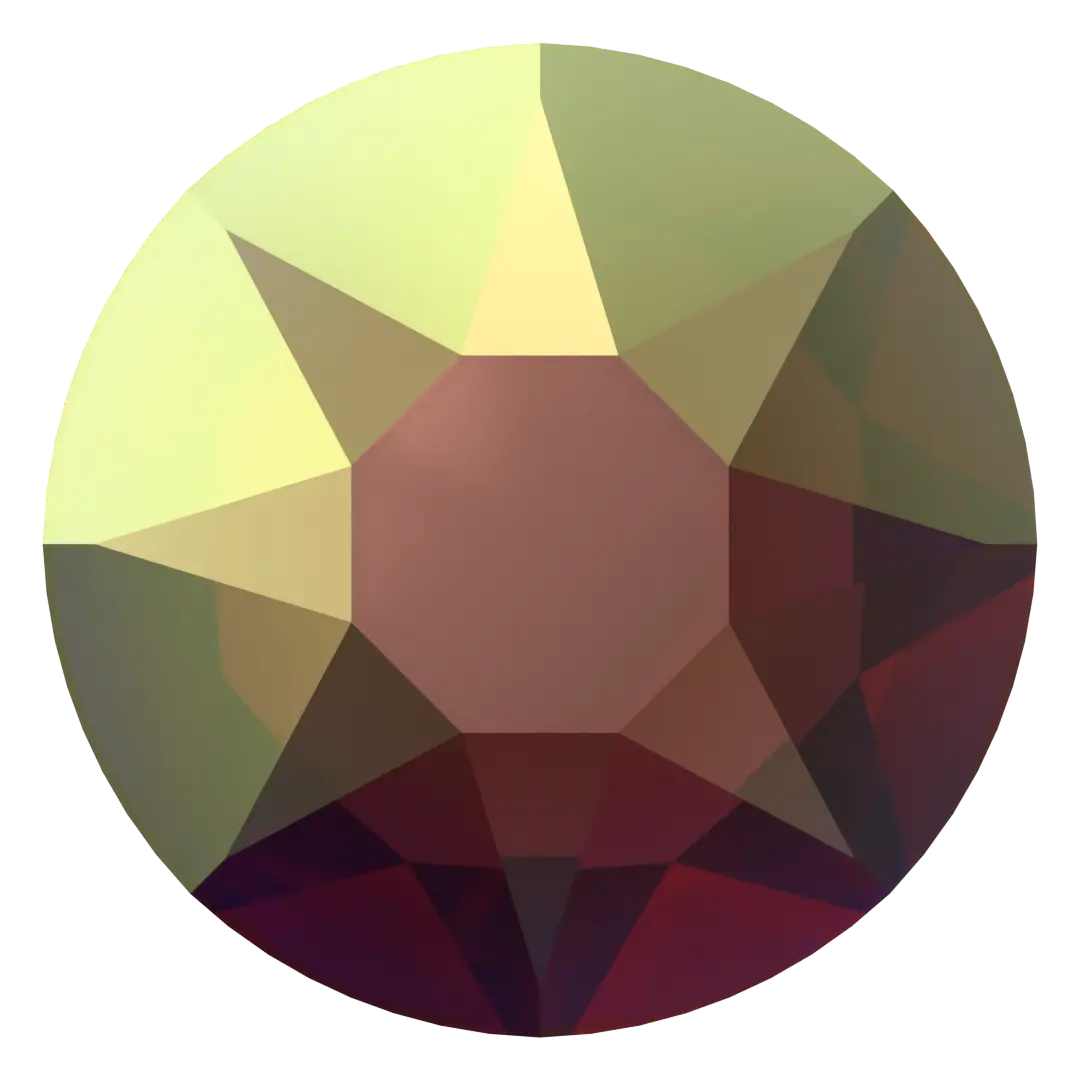 Swarovski Hotfix Flat Back Crystals (2000, 2038 & 2078) Light Siam AB - Bluestreak Crystals
