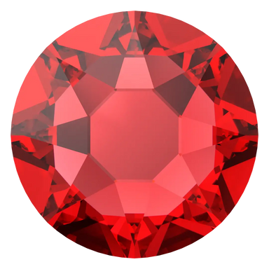 Swarovski Hotfix Flat Back Crystals (2000, 2038 & 2078) Light Siam - Bluestreak Crystals