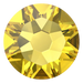 Swarovski Hotfix Flat Back Crystals (2000, 2038 & 2078) Light Topaz - Bluestreak Crystals