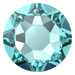 Swarovski Hotfix Flat Back Crystals (2000, 2038 & 2078) Light Turquoise - Bluestreak Crystals