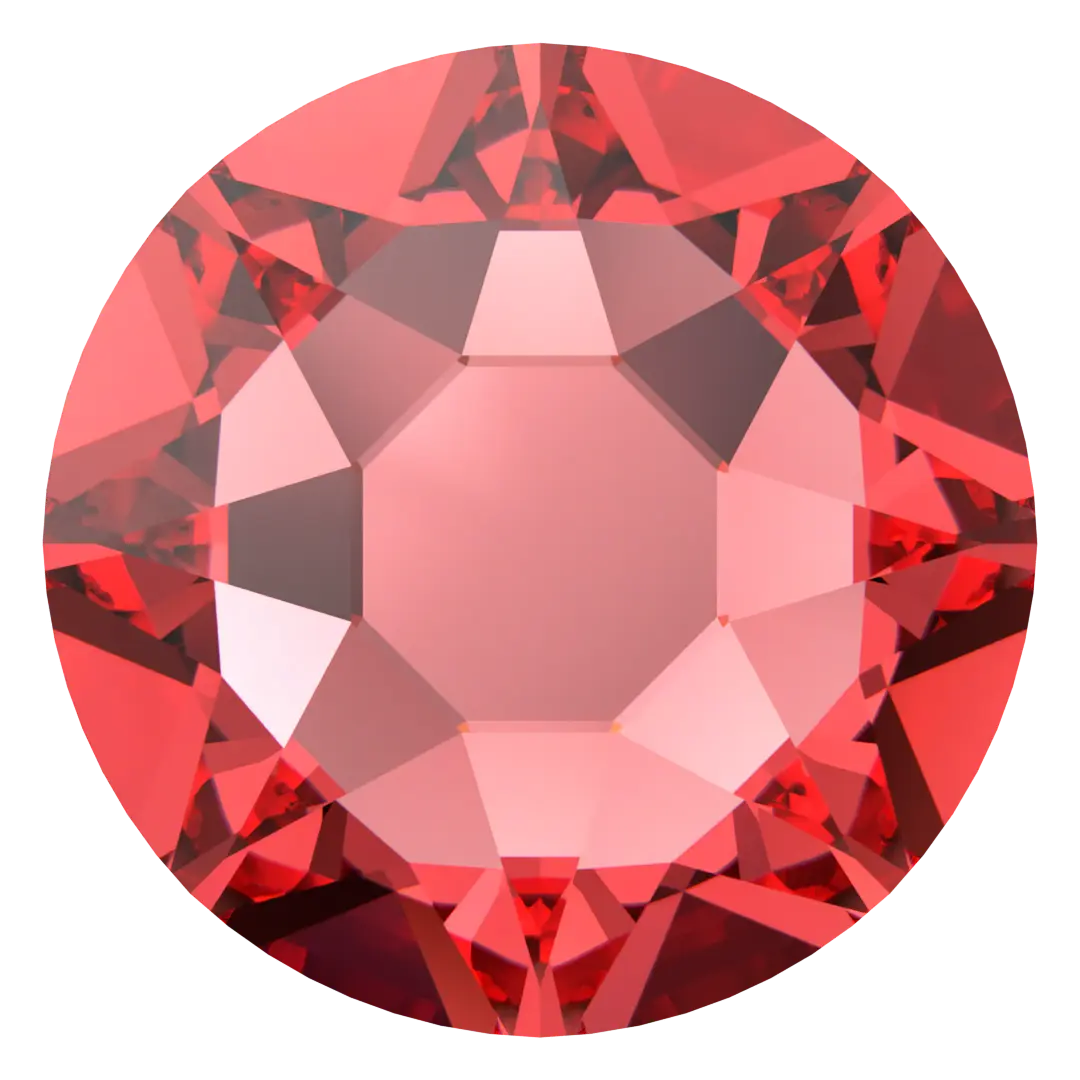 Swarovski Hotfix Flat Back Crystals (2000, 2038 & 2078) Padparadscha - Bluestreak Crystals